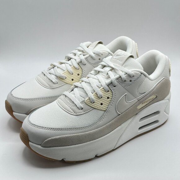 Nike Air Max 90 LV8 Sportswear Shoe FD4328-100 Women Sz 10/Mens Size 8.5 NEW - Picture 2 of 12